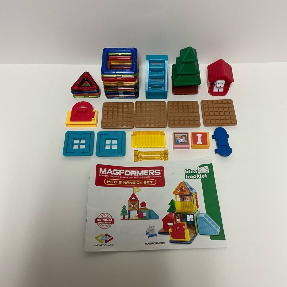 Original Magformers Milo's Mansion Set- COMPLETE